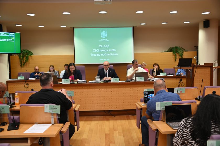 S 24. seje Občinskega sveta Mestne občine Krško
