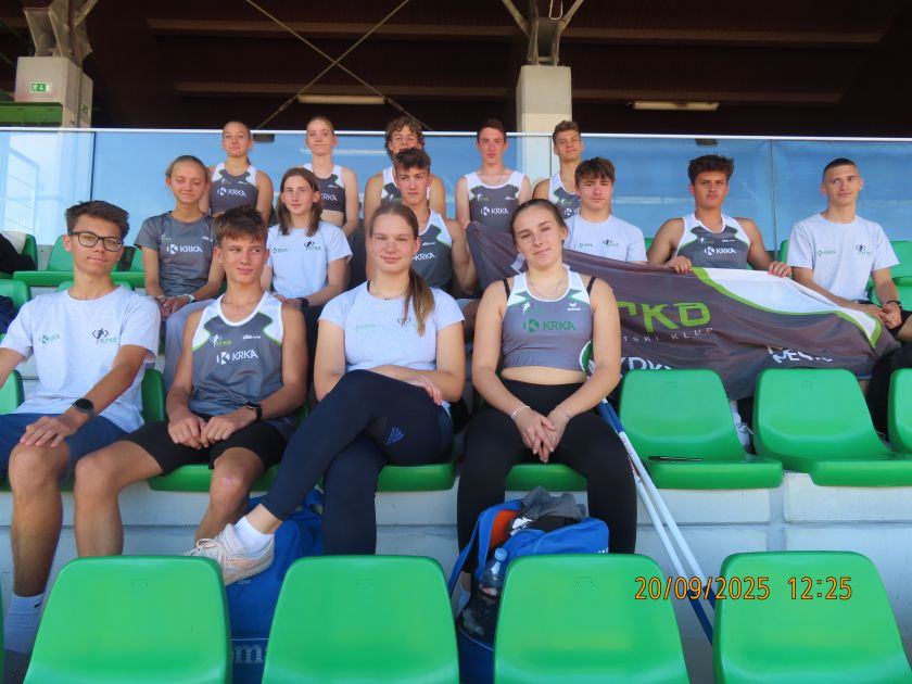 Mladinci Atletskega kluba Krka – slovenski ekipni prvaki
