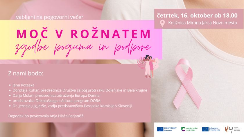 Moč v rožnatem – zgodbe poguma in podpore