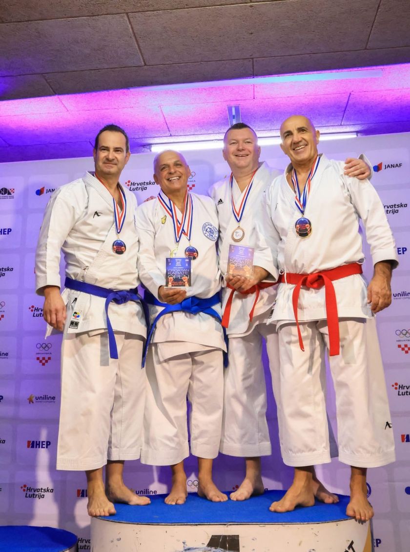 Karate klub Novo mesto izjemno uspešen na prestižnem turnirju v Rijeki