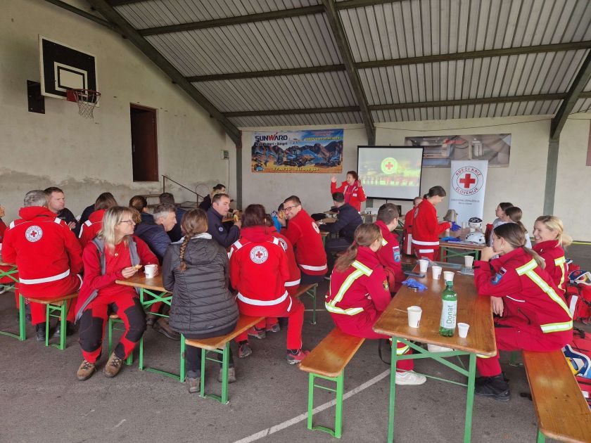 Regijska vaja ekip prve pomoči in Civilne zaščite v Ždinji vasi