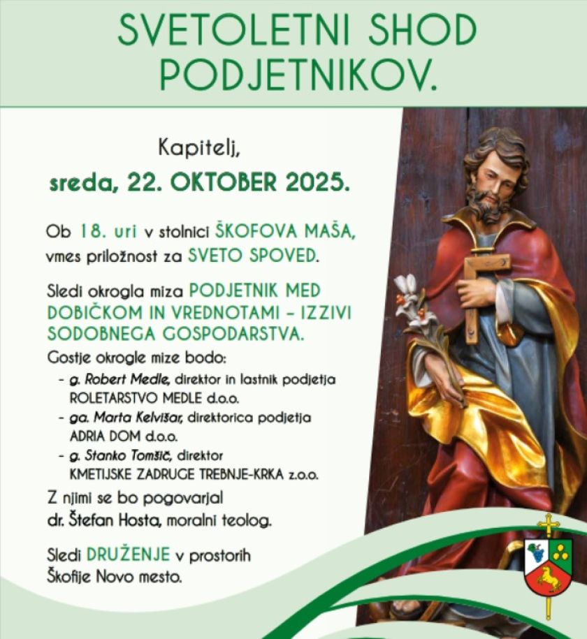 Svetoletni shod podjetnikov v Novem mestu