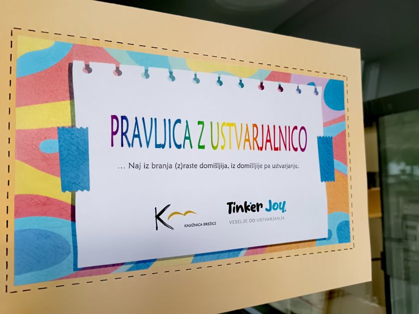 Pravljično in ustvarjalno popoldne v Knjižnici Brežice
