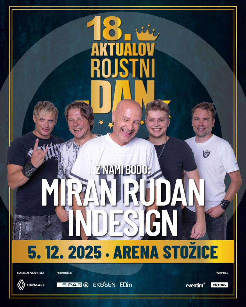 Še ena legenda razkrita: na Aktualov 18. rojstni dan prihaja Miran Rudan!