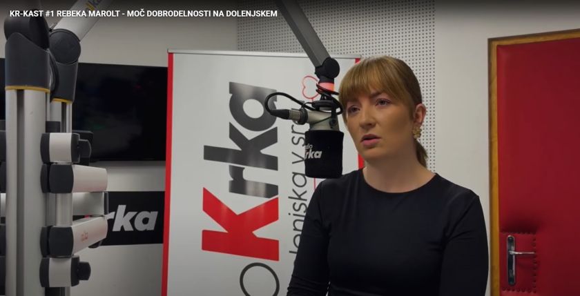 KR-KAST #1 REBEKA MAROLT - MOČ DOBRODELNOSTI NA DOLENJSKEM