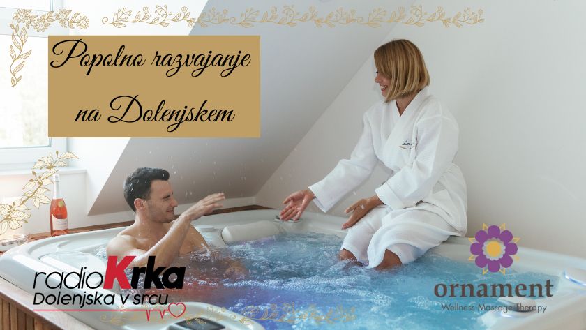 Za popolno dolenjsko sprostitev z radiem Krka in Wellnessom Ornament