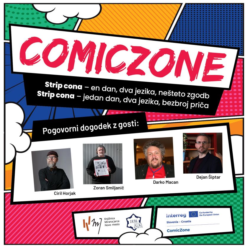 Strip cona v novomeški knjižnici