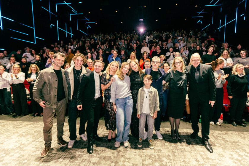 Slovenski film Belo se pere na devetdeset polni kino dvorane