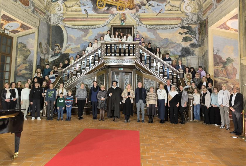 Odprtje razstave Na obisku pri Juriju Dalmatinu