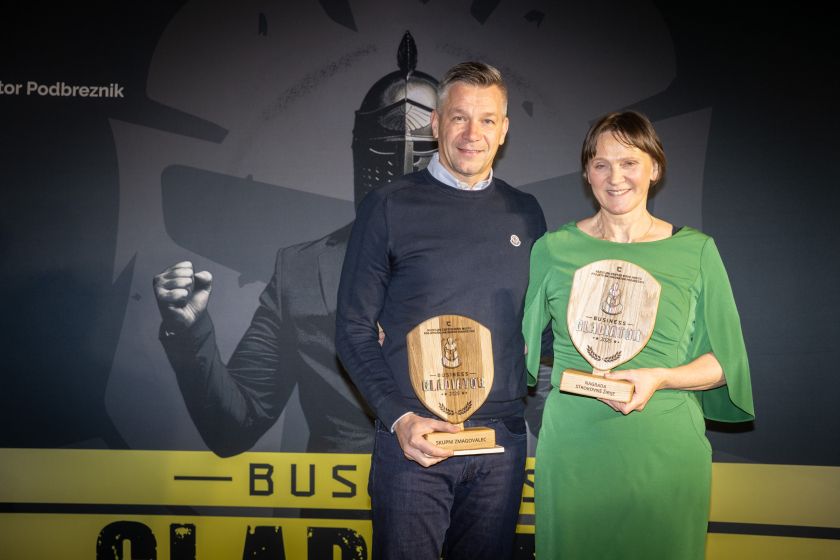 Zmagovalec pete izvedbe Business Gladiatorja je MediPons