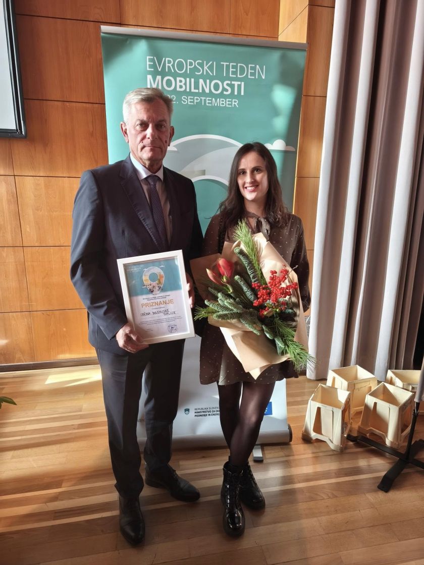 Dolenjske Toplice nagrajene za Evropski teden mobilnosti