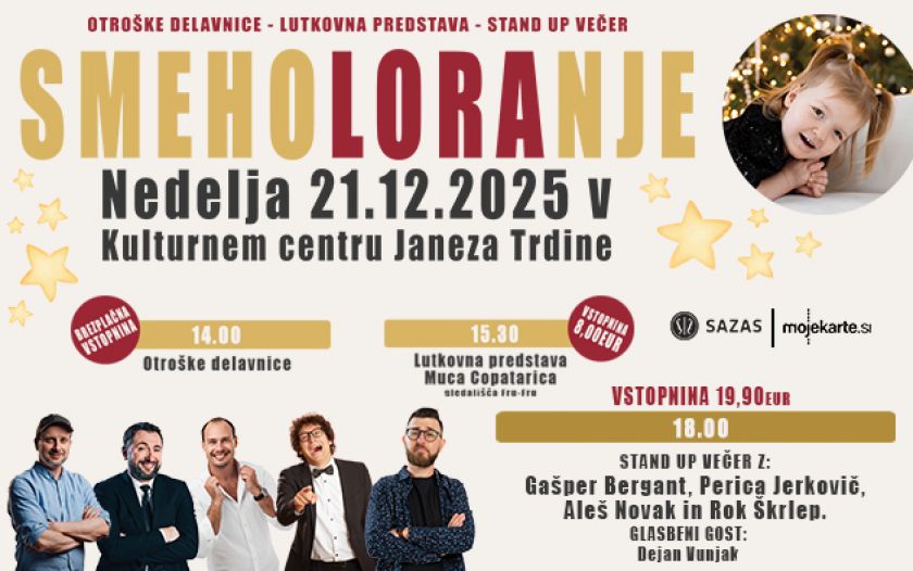 Smeholoranje prinaša dan smeha, ustvarjalnosti in zabave