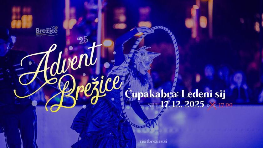 Advent Brežice - obvestilo o spremembi v programu