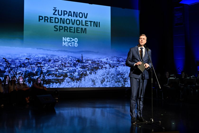 Županov prednovoletni sprejem v znamenju ustvarjalnosti