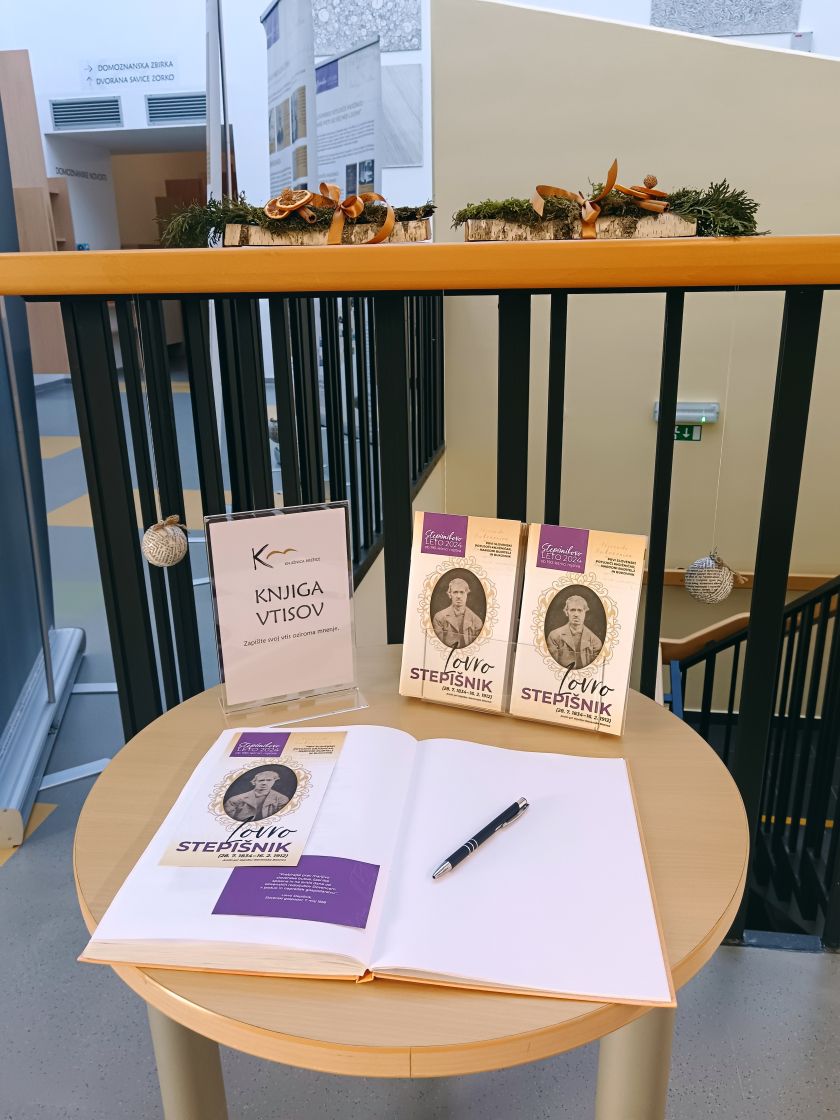 Lovro Stepišnik – mlinar z oprtanim košem knjig