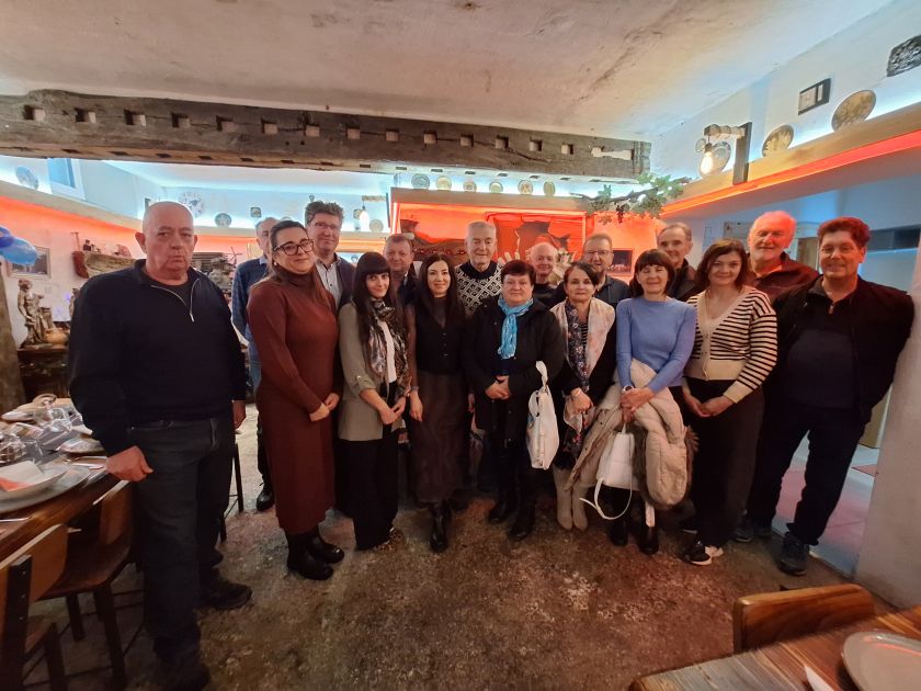 Srečanje župana Ivana Molana z prostovoljci projekta Sopotniki