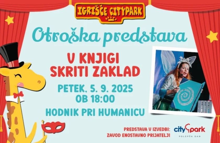 Novo šolsko leto in nova sezona gledaliških predstav za otroke v Cityparku