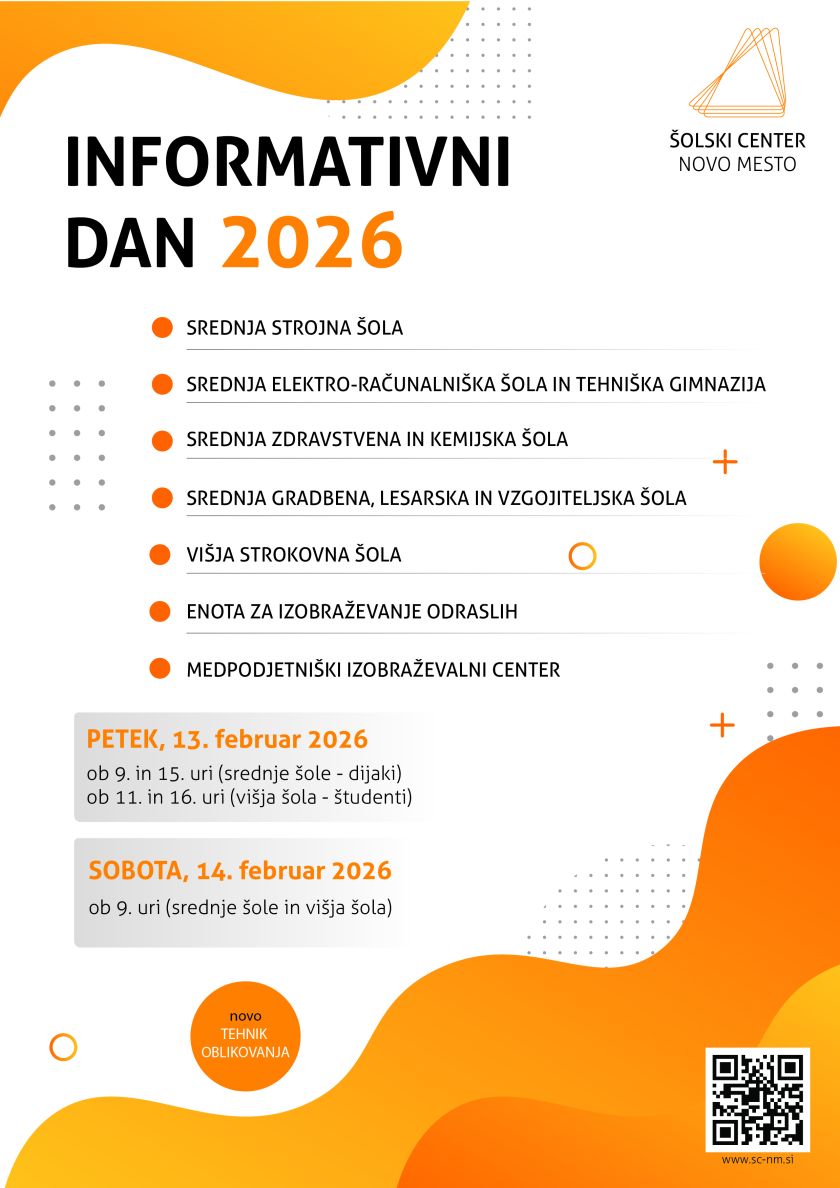 Informativna dneva na ŠC Novo mesto
