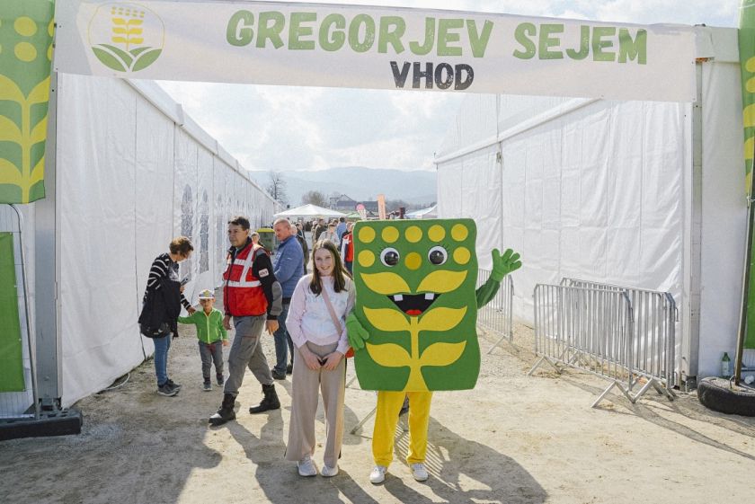 Jubilejni, 30. Gregorjev sejem je bil res živ