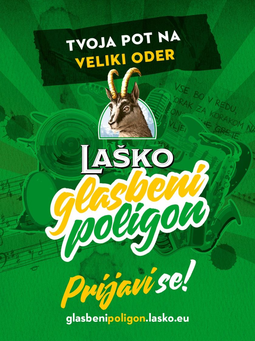 Laško Glasbeni poligon: iščemo glasbenike za največji oder v Sloveniji