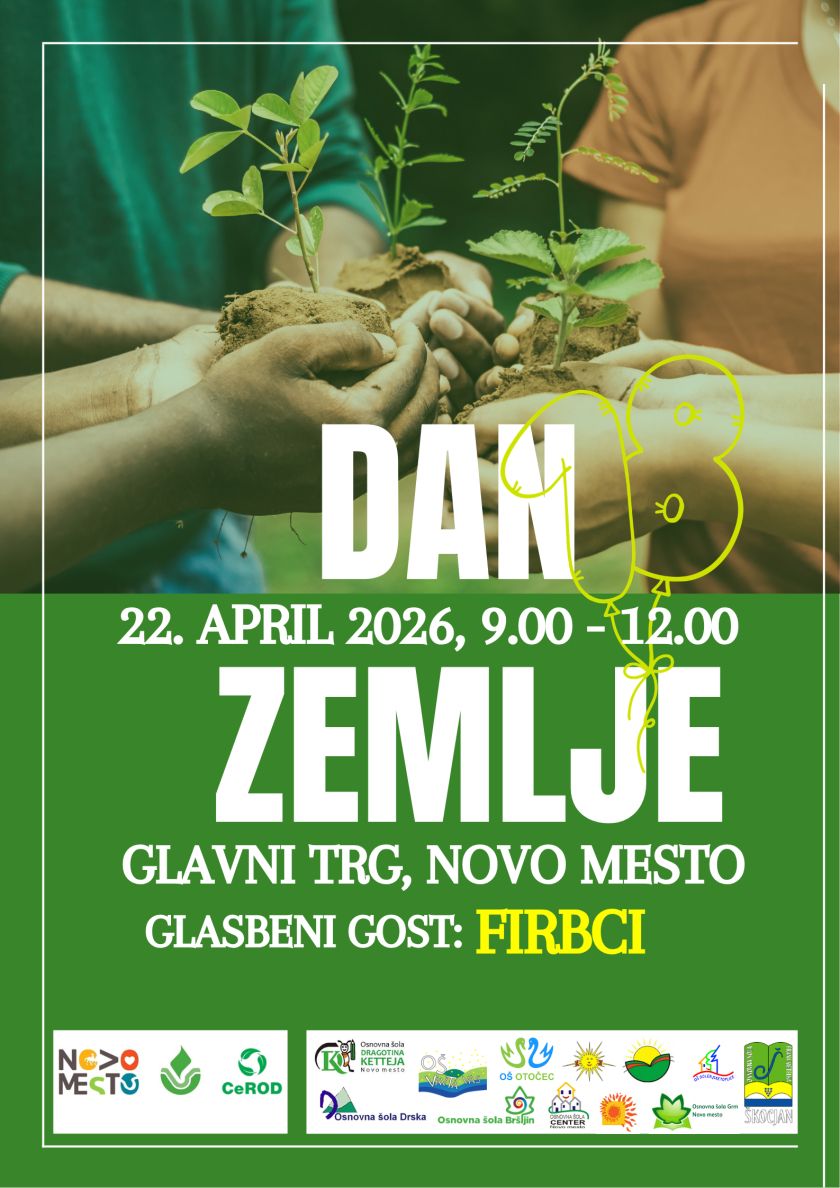 Dan Zemlje na novomeškem Glavnem trgu