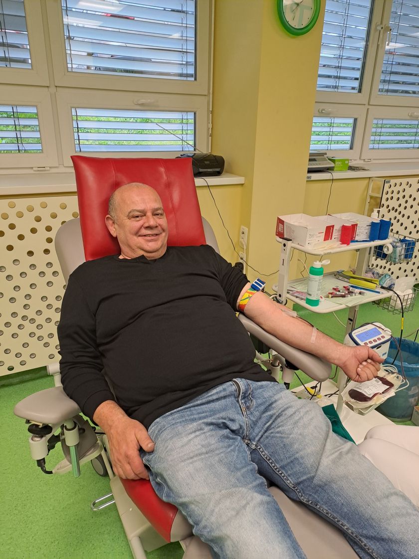 Damjan Redek - stotič daroval kri