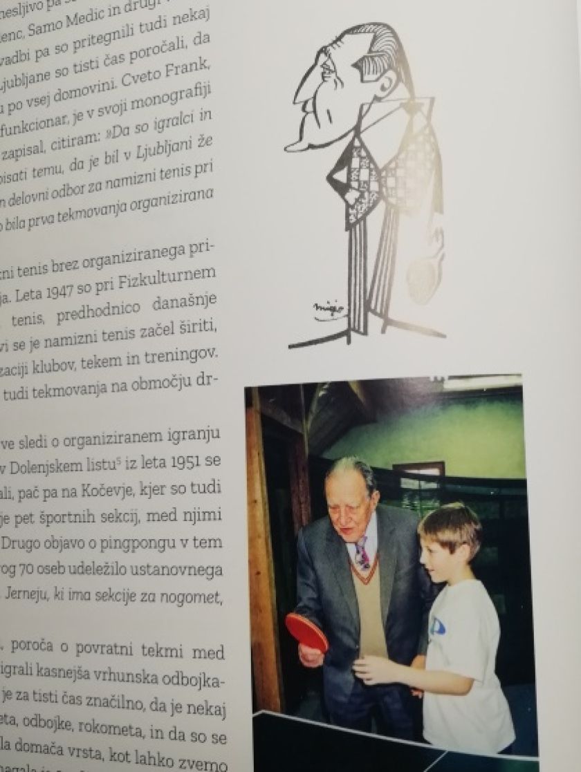 Veliki jubilej namiznega tenisa: v pripravi almanah ob 100-letnici