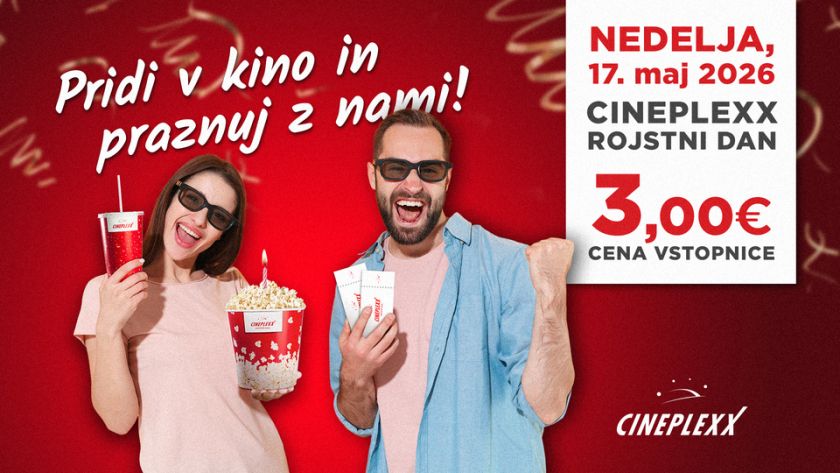 Cineplexx praznuje rojstni dan