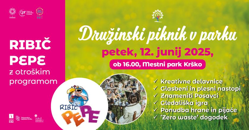 DRUŽINSKI PIKNIK V PARKU