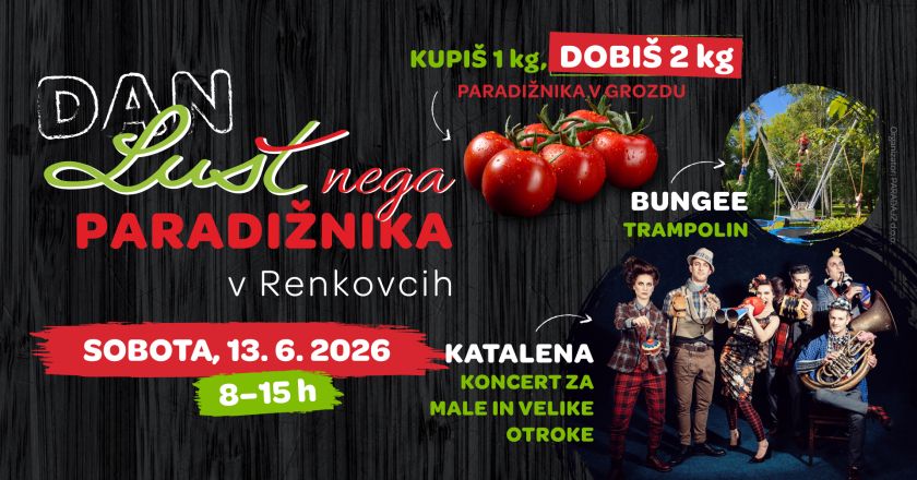 DAN LUŠTNEGA PARADIŽNIKA POSTAJA TRADICIONALEN DOGODEK