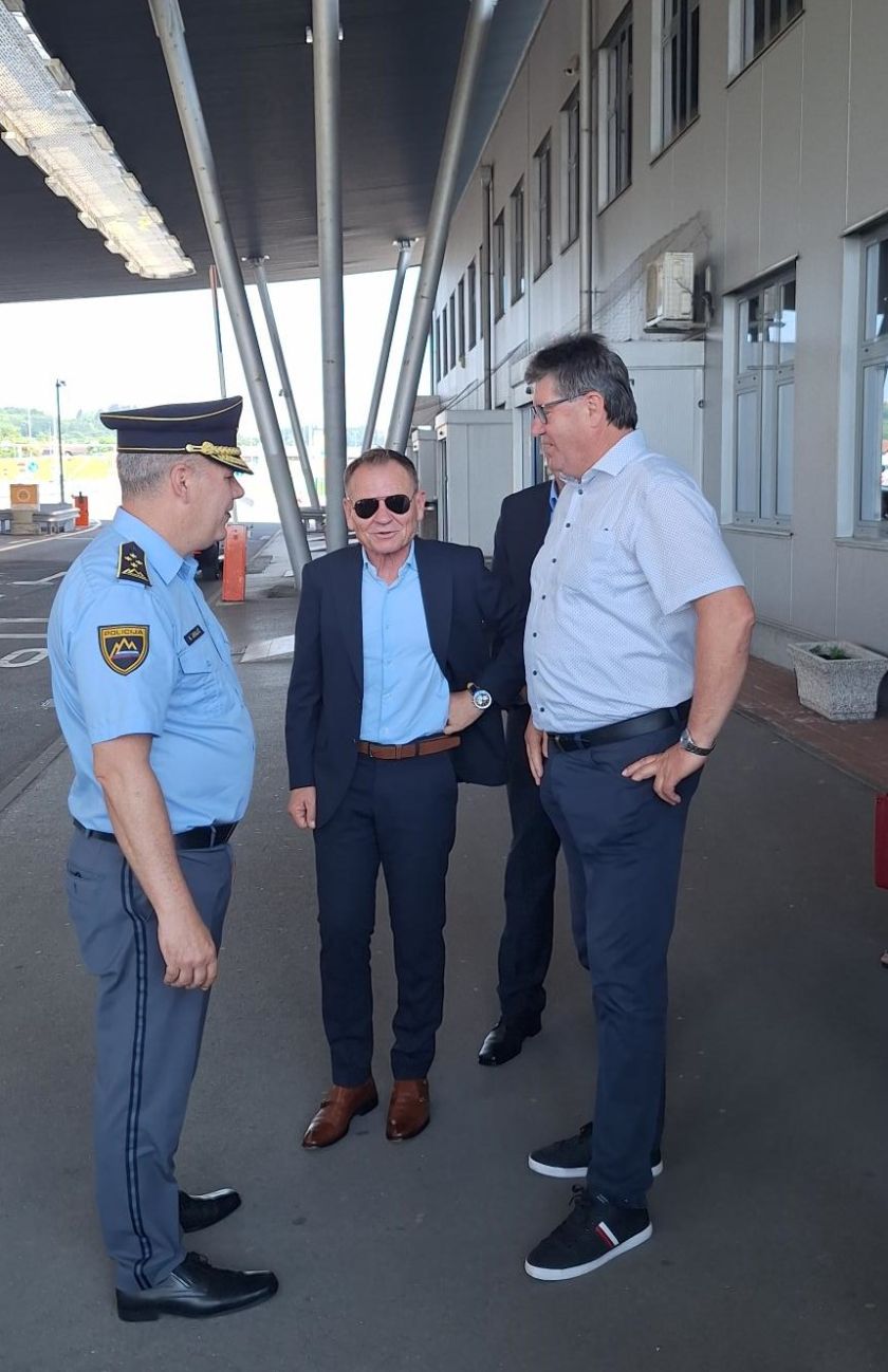 Župan Ivan Molan z ministrom za notranje zadeve o varnosti v občini