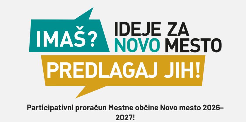 Začenja se glasovanje za predlagane projekte participativnega proračuna