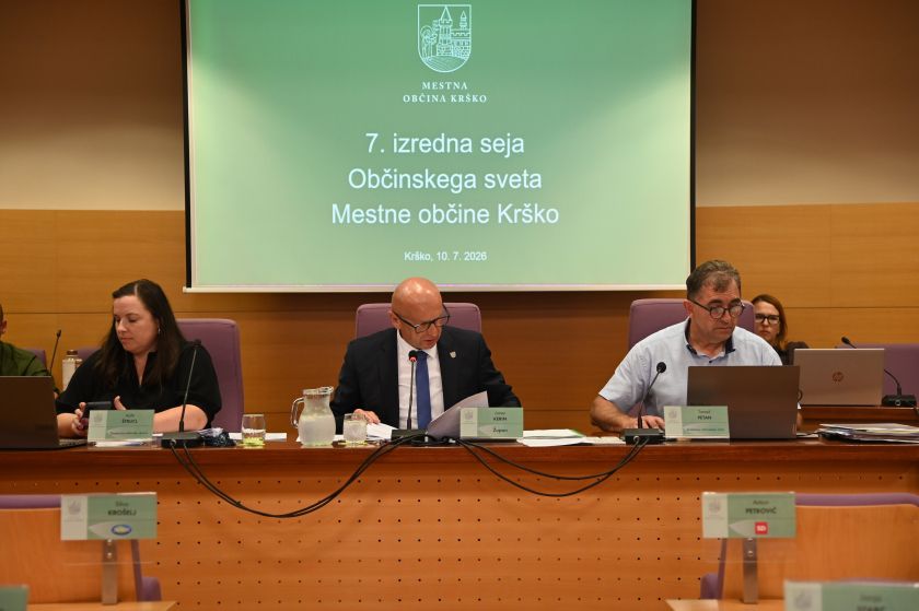 S 7. izredne seje Občinskega sveta Mestne občine Krško