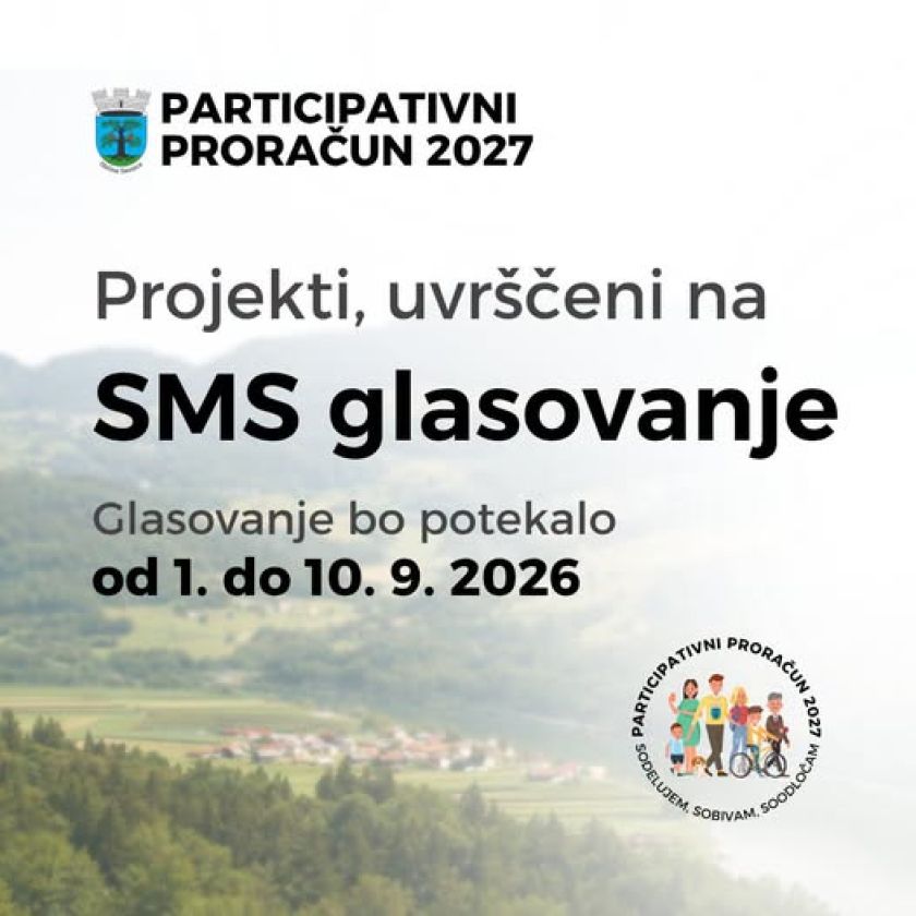 Participativni proračun 2027: pobude, ki so se uvrstile na glasovanje