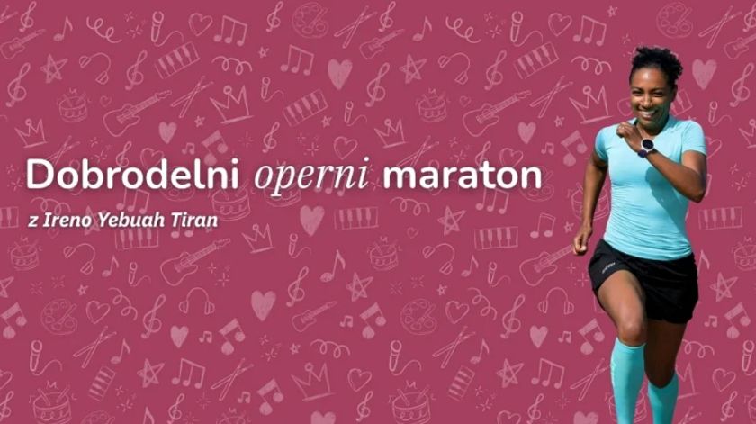 Dobrodelni operni maraton - 42 kilometrov za mlade kulturnike