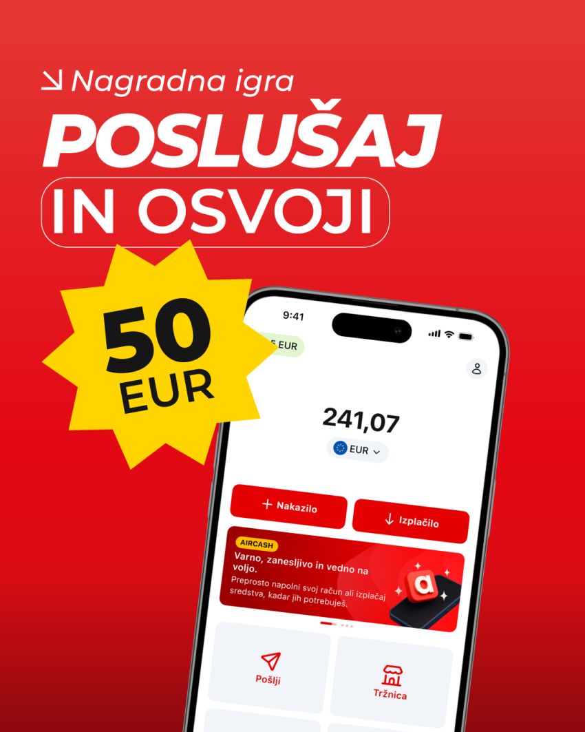 Poslušaj in osvoji!