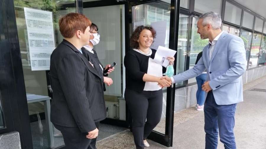 Minister Cigler Krajnc na obisku