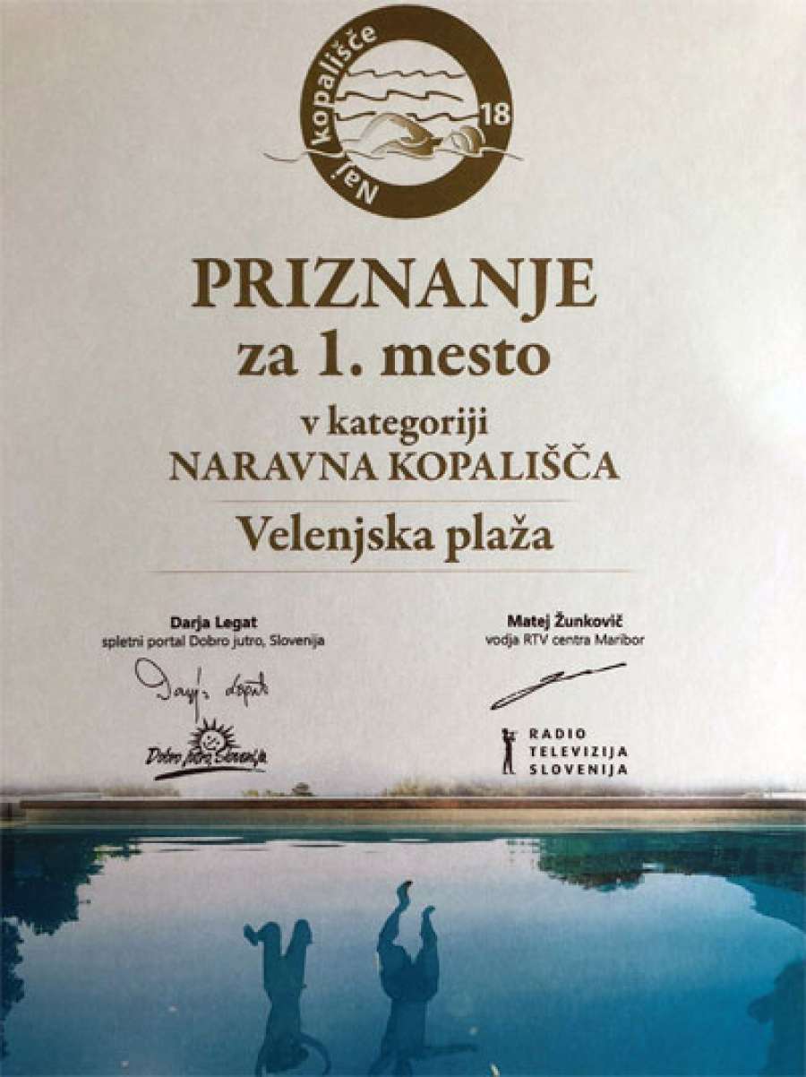 velenjska-plaza-naravno-kopalisce-priznanje