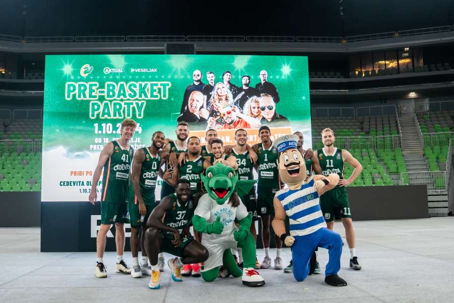 cedevita-olimpija, basket-preparty