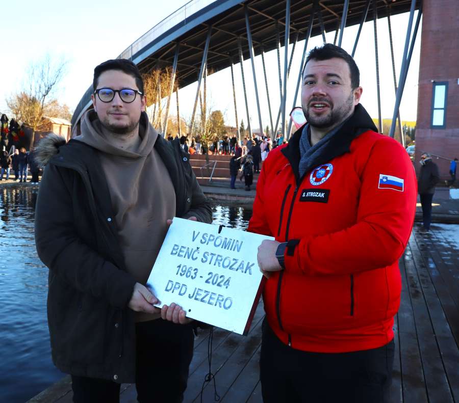 Nik in Staš Strozak Foto Jože Miklavc