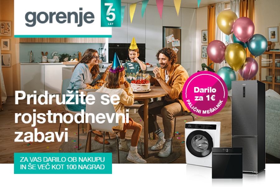 Gorenje praznuje in obdaruje (Foto_Gorenje GSI)