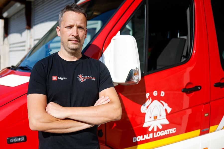 Anže Albreht gasilec 1