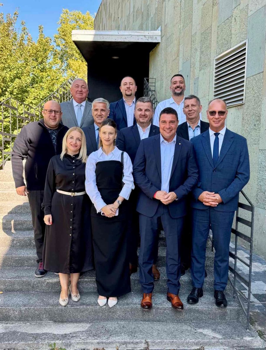 Županov sprejem delegacij partnerskih in prijateljskih mest, sept 2025