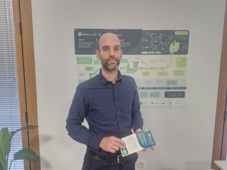 Jure Vetršek, vodja Oddelka za učinkovitost in grajeno okolje pri inovacijsko- razvojnem inštitutu Univerze v Ljubljani