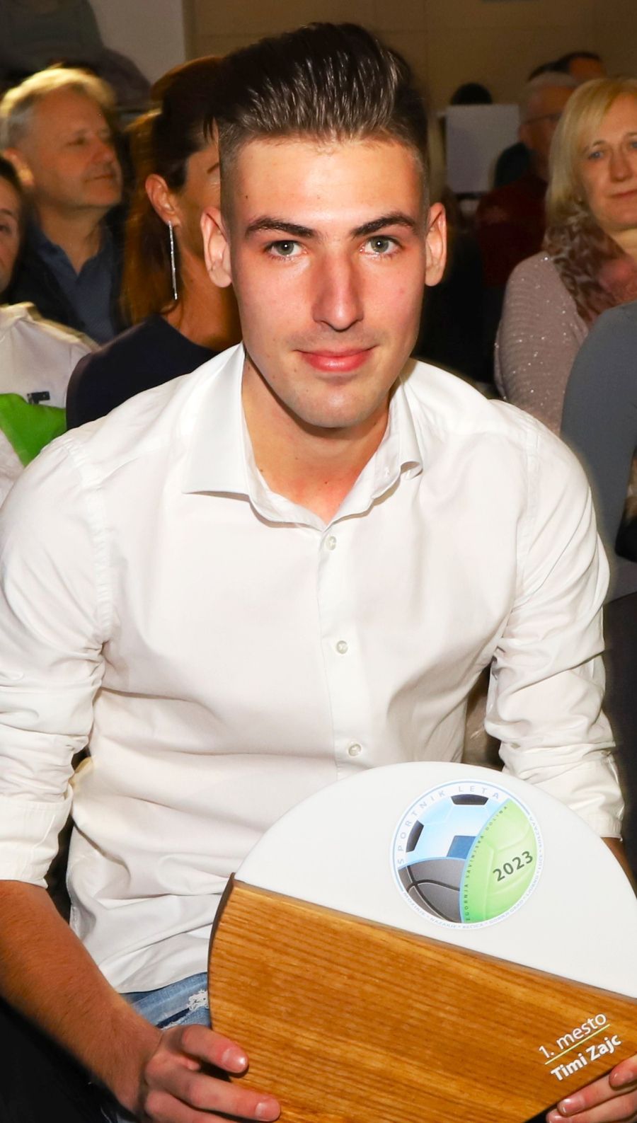 NČ  Timi Zajc  doslej že 4 x Športnik leta ZGSD  Foto Jože Miklavc    IMG_5424