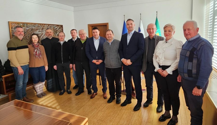 Sprejem predstavnikov verskih skupnosti