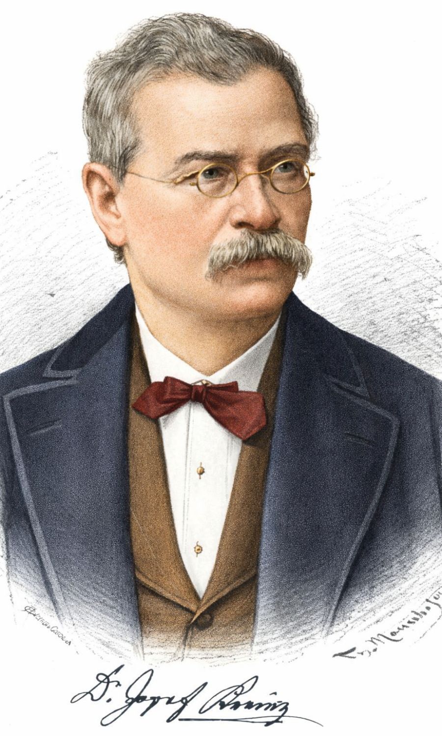 jožef krajnc slika 1 koloriran portret