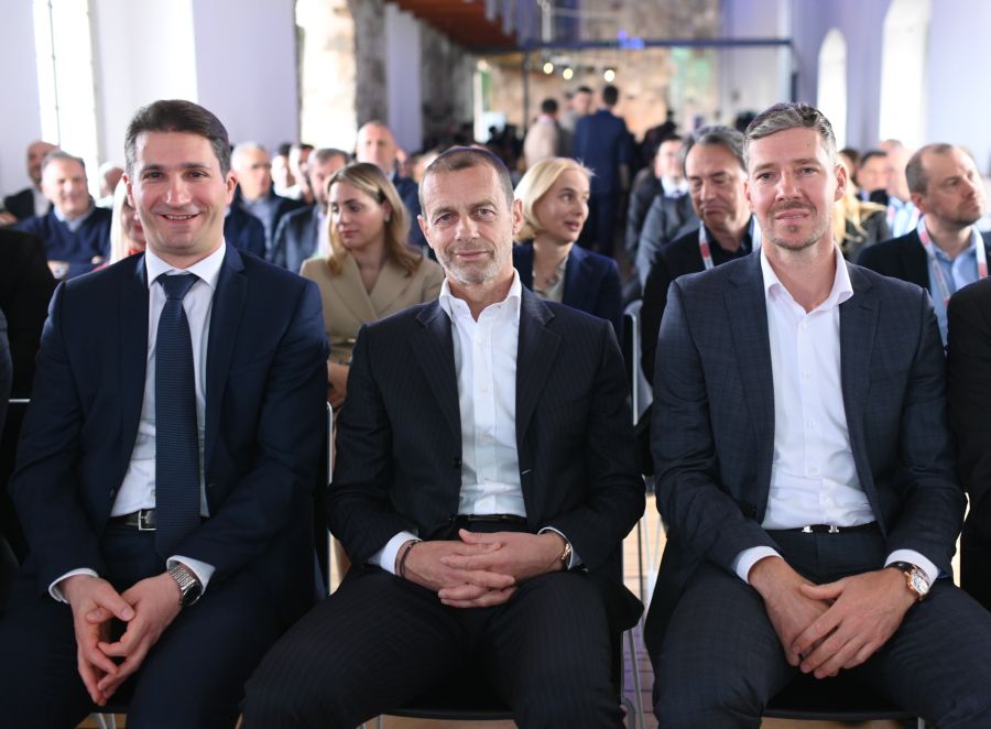 Zdravko Marić, Goran Dragić in Aleksander Čeferin2