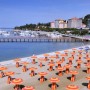 Plaža v Portorožu.