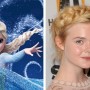 Elsa in Elle Fanning.